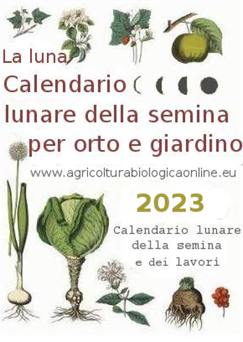 Calendario Lunare della semina 2023